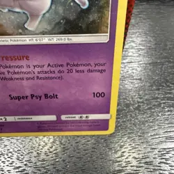 Pokemon - TCG Mewtwo SM77 Cosmos Holo Promo Sun & Moon Promos (2017) - Image 4