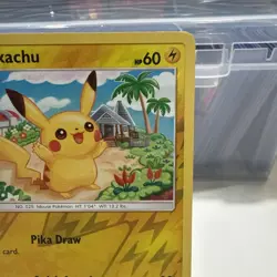 Pokemon - Pikachu Reverse Holo Common SM Crimson Invasion 30/111 (2017) - Image 3