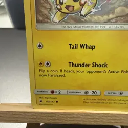 Pokemon - Pikachu 40/147 - SM Burning Shadows - Regular (2017) - Image 5