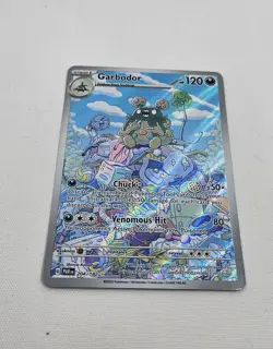 Pokemon TCG Paradox Rift 204/182 Garboder Illustration Rare - NM - Image 1