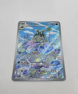 Pokemon TCG Paradox Rift 204/182 Garboder Illustration Rare - NM - Image 2