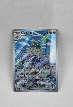 Pokemon TCG Paradox Rift 204/182 Garboder Illustration Rare - NM - Image 4