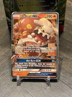 Heatran GX - 25/236 Sun & Moon Unified Minds Ultra Rare Pokemon TCG - Image 1