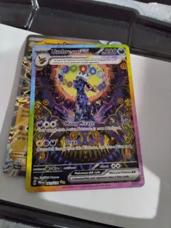 2025 POKEMON PRISMATIC EVOLUTIONS UMBREON EX 161/131! SPECIAL ILLUSTRATIONS RARE - Image 1