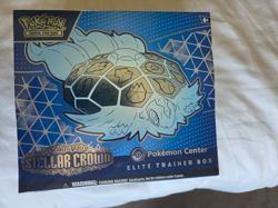 Pokemon Stellar Crown Pokemon Center Exclusive ETB - Elite Trainer Box - New - Image 1