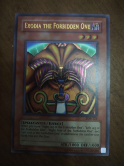 Exodia the Forbidden One LOB-124 The Legend of Blue Eyes White Dragon Unlimited - Image 1