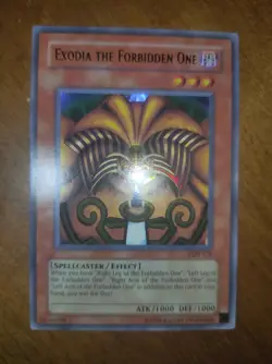 Exodia the Forbidden One LOB-124 The Legend of Blue Eyes White Dragon Unlimited - Image 2