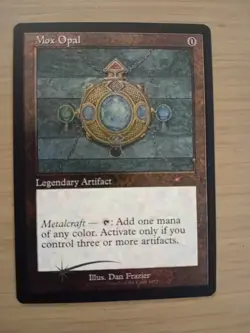 Mox Opal (Retro Frame) (Foil Etched) Secret Lair Drop Foil - Image 1