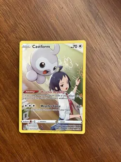 Castform TG11/TG30 Swsh11 Trainer Gallery Holo Card Lost Origin Pokemon TCG NM/M - Image 1