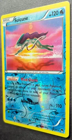 Suicune 30/122 + Suicune 59/214 Lot LP/MP Pokemon Card BreakPoint Lost Thunder - Image 5