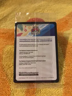 Pokemon TCG World Championships 2024 Promo Pack - Pikachu & Mew English Card - Image 2