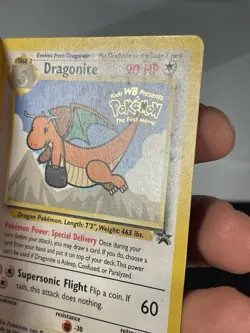 Pokemon TCG Dragonite Black Star Promo Card #5 - Image 4