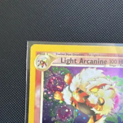 Light Arcanine (Holo Rare) 12/105 Neo Destiny 2000 Stage 1 100HP Pokemon Card - Image 2