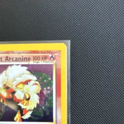 Light Arcanine (Holo Rare) 12/105 Neo Destiny 2000 Stage 1 100HP Pokemon Card - Image 3