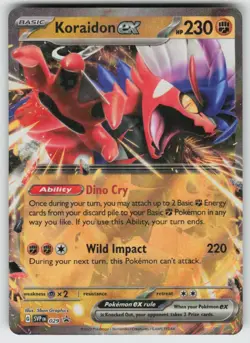 UR - 02 Holo Koraidon ex 029 Promo SV: Scarlet & Violet Promo Cards - Image 1