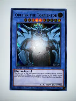 YuGiOh Obelisk the Tormentor - LC01-EN001 - Ultra Rare - Limited Edition Moderat - Image 1