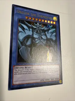 YuGiOh Obelisk the Tormentor - LC01-EN001 - Ultra Rare - Limited Edition Moderat - Image 2