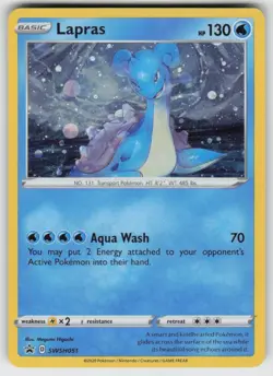 GGC-6 Holo Lapras SWSH051 Promo SWSH: Sword & Shield Promo Cards - Image 1