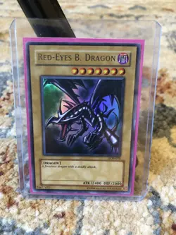 Yugioh! Red-Eyes B. Dragon - LOB-070 - Ultra Rare - Unlimited Edition NM - Image 1