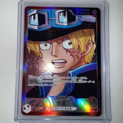 Sabo Alt Art OP13-004 L Carrying on His Will ONE PIECE Card Game Japanese NM - Image 2
