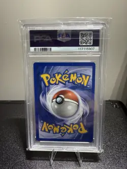 Pokemon Neo Destiny 1st Edition Dark Feraligatr Holo Card #5/105 2002 PSA 8 NM/M - Image 2