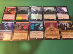 Magic The Gathering Random 10 Card Lot Rares And Mythics - Image 1