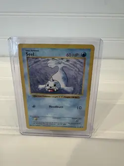 Pokemon TCG Seel Base Set, 1st Edition Uncommon Card 41/102 Shadowless - Image 1