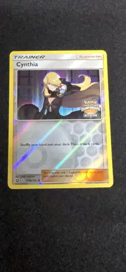 2018 Pokemon Trading Card Game Cynthia Regional Championship Promo #119a/156 - Image 2