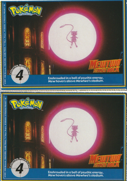 Psyduck, Golduck, Evolution Set Pokemon Poketrivia Movie Cards Burger King 1999 - Image 2