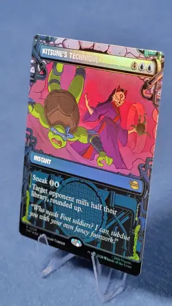 Kitsune's Technique - Foil - Showcase R MTG Teenage Mutant Ninja Turtles M/NM - Image 1
