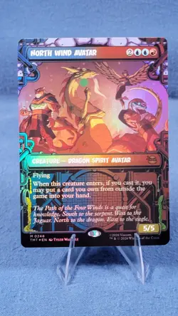 North Wind Avatar Borderless Foil - Showcase M MTG TMNT M/NM 🔮 - Image 1