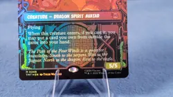 North Wind Avatar Borderless Foil - Showcase M MTG TMNT M/NM 🔮 - Image 3