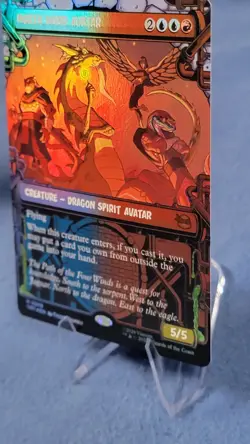 North Wind Avatar Borderless Foil - Showcase M MTG TMNT M/NM 🔮 - Image 4