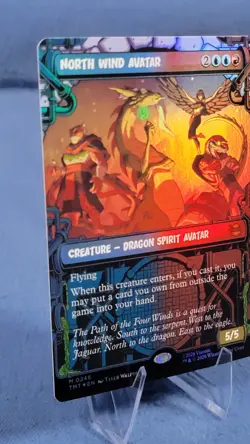 North Wind Avatar Borderless Foil - Showcase M MTG TMNT M/NM 🔮 - Image 5