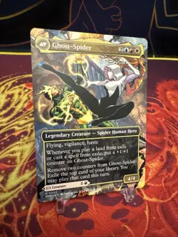 Gwen Stacy (0202) (Borderless) Marvel's Spider-Man Regular MTG NM - Image 5