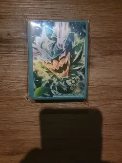 Pokemon TCG Teal Mask Ogerpon ex Premium Collection Box Card Sleeves - Sealed - Image 1