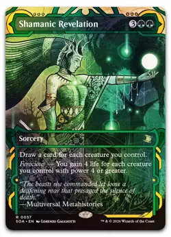 Shamanic Revelation #57 (Foil) NM Secrets of Strixhaven: Mystical Archive - Image 1