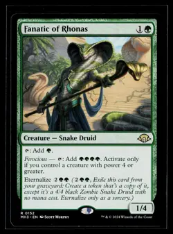 Modern Horizons 3 #152 Fanatic of Rhonas LP - Image 1