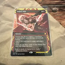 Magic: The Gathering Jeska's Will Strixhaven Mystical Archives Sorcery Rare Reg! - Image 1