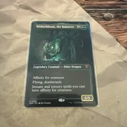NM Borderless Witherbloom, the Balancer, MTG, Secrets of Strixhaven, Magic, 288 - Image 1