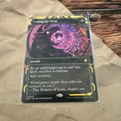 MTG Culling the Weak Secrets of Strixhaven: Mystical Archive Rare #0027 - Image 1