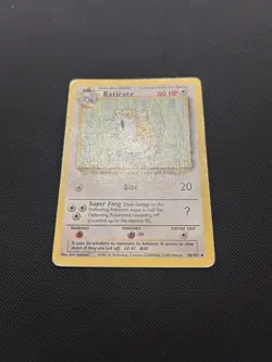 Raticate 40/102 | Base Set | Non Holo Pokemon Card HP - Image 2