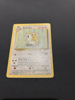 Raticate 40/102 | Base Set | Non Holo Pokemon Card HP - Image 2