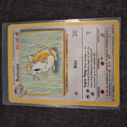Raticate 40/102 | Base Set | Non Holo Pokemon Card HP - Image 1