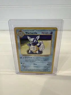 Pokemon TCG Wartortle Base Set Unlimited Uncommon Card 42/102 Shadowless - Image 1