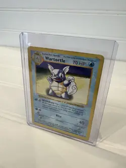 Pokemon TCG Wartortle Base Set Unlimited Uncommon Card 42/102 Shadowless - Image 2