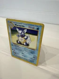 Pokemon TCG Wartortle Base Set Unlimited Uncommon Card 42/102 Shadowless - Image 5