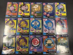 15 Pokemon burger King pokemon cards 1999 LP/MP See Pics - Image 1