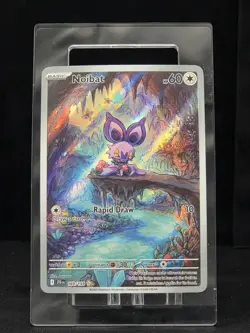 Pokemon TCG Noibat 169/159 Journey Together Illustration Rare - Near Mint - Image 1