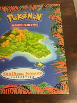 Pokemon Trading Card Game Southern Islands Collection 2001 Binder-Empty/No Cards - Image 2